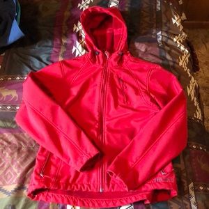Double diamond red coat